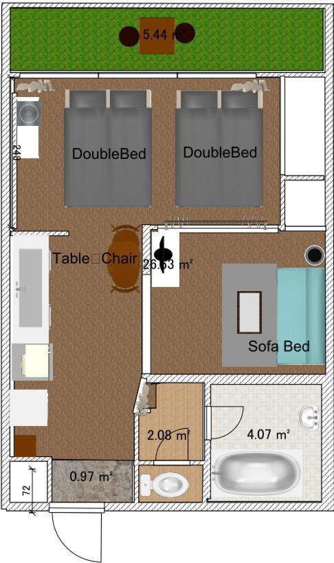 板橋 Rcアネックス Rc205 Apartment Токио Екстериор снимка